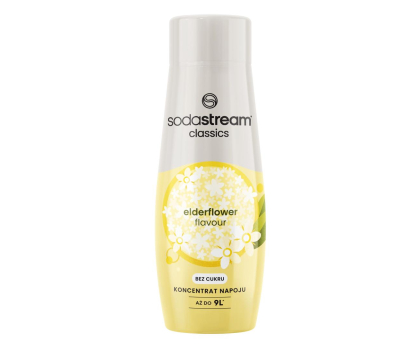 Saturator do wody i akcesoria SodaStream ELDERFLOWER ZERO FLAVOR ST 440ML SYRUP PL
